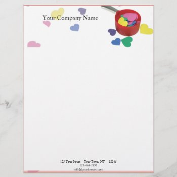 Cooking Up Fun Letterhead by BeSeenBranding at Zazzle