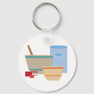 Cooking Utensils Keychain