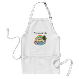 Cooking with Aloha Spirit Adult Apron