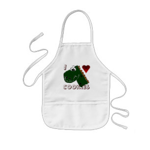 Cooking with Dinosaurs Kids' Apron