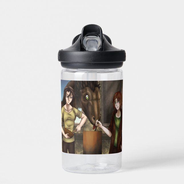 Cooking with Dinosaurs Water Bottle (Front)