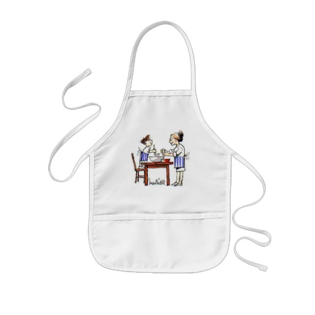cooking with kids kids' apron (Front)