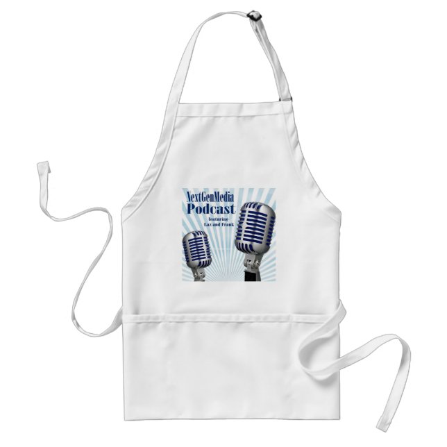 Cooking with NGMPodcast Adult Apron (Front)