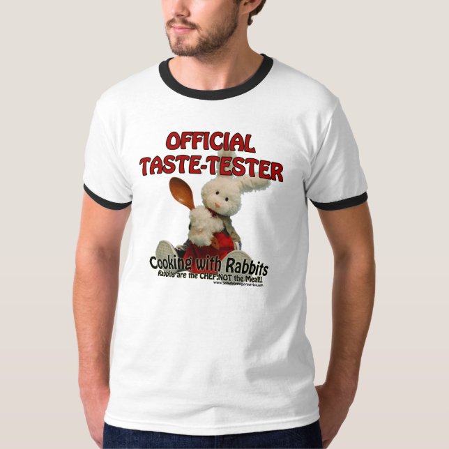 Cooking with Rabbits - Taste-Tester Shirt (Front)