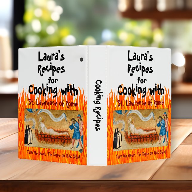 Cooking with St. Lawrence of Rome (M 022) Recipe Mini Binder (Creator Uploaded)