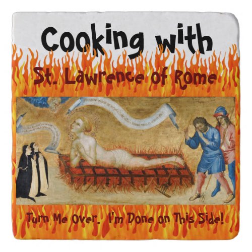 Cooking with St Lawrence of Rome M 022 Trivet