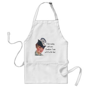 Cooking with Wine Adult Apron