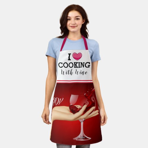 Cooking With WINE Apron