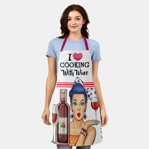 Cooking With WINE Apron