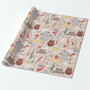Cooking Wrapping Paper