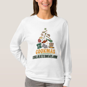 Cookmas - Cookies Are Better Than Dates Anyway T-Shirt
