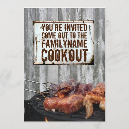 Cookout Invitations