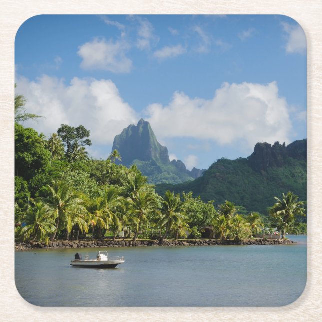 Cook's Bay, Moorea coaster (Front)