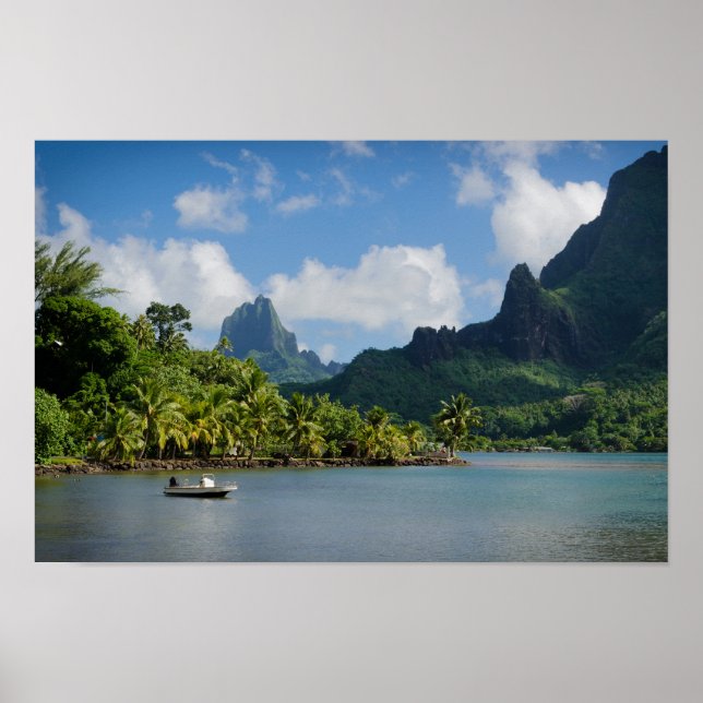 Cook's Bay, Moorea poster print (Front)