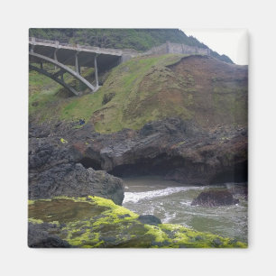Cook's Chasm, Cape Perpetua, Oregon Magnet