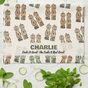 Cooks It Good Personalized Kitchen Towel