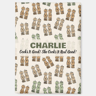 Cooks It Good Personalized Magnet