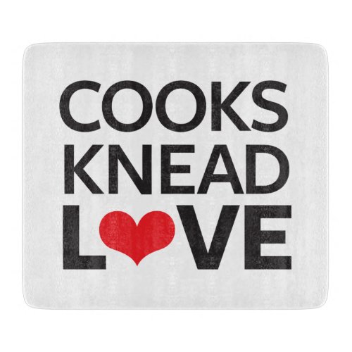 Cooks Knead Love Cutting Board