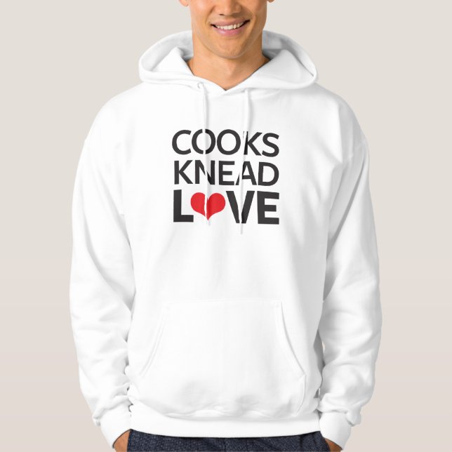 Cooks Knead Love Hoodie (Front)