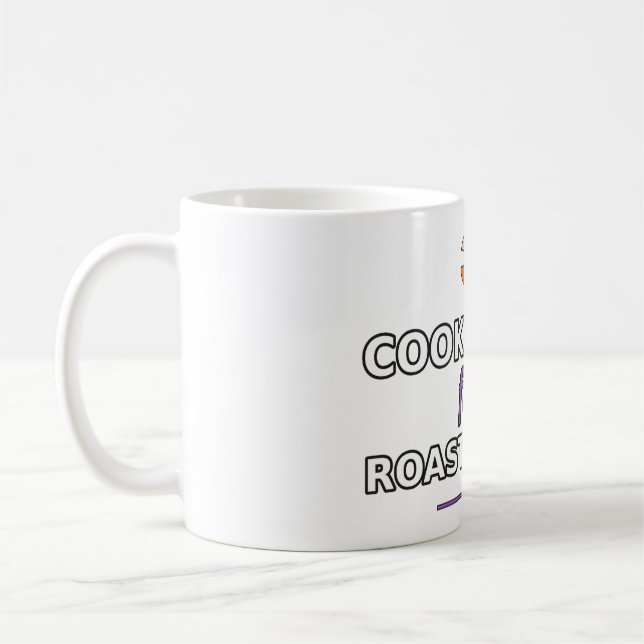 Cook's Perk: First Roast Potato Mug (Left)