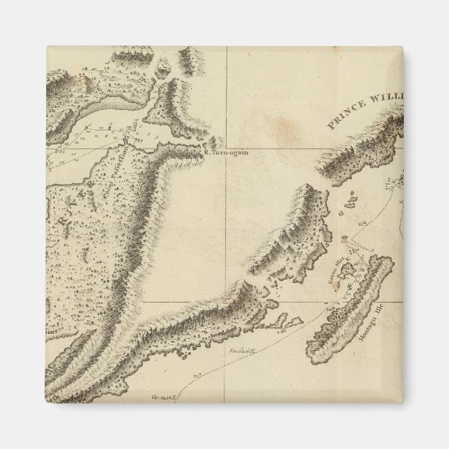 Cooks River, Alaska Magnet (Front)