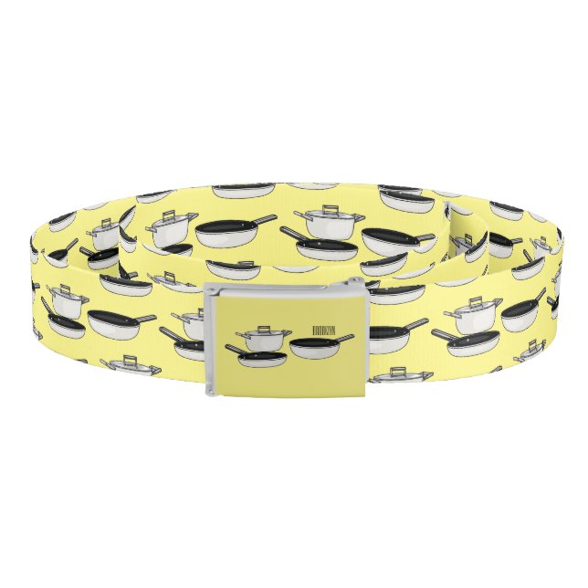 Cookware sets cartoon illustration belt (Coil)
