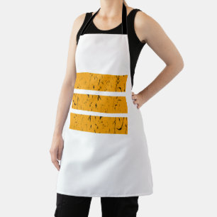 Cool 3 Line Symbol Uniformity & Harmony Colorful Apron