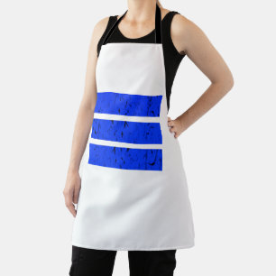 Cool 3 Line Symbol Uniformity & Harmony Colorful Apron