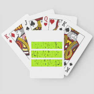 Cool 3 Line Symbol   Uniformity & Harmony Colorful Poker Cards