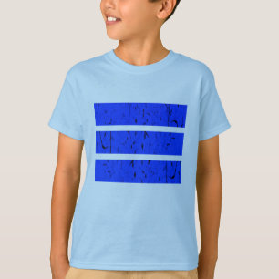 Cool 3 Line Symbol Uniformity & Harmony Colorful T-Shirt