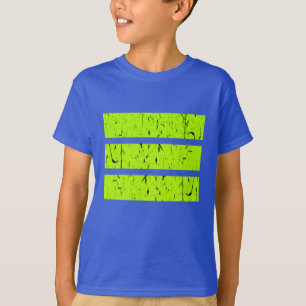 Cool 3 Line Symbol Uniformity & Harmony Colorful T-Shirt