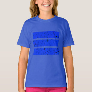 Cool 3 Line Symbol Uniformity & Harmony Colorful T-Shirt