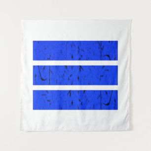 Cool 3 Line Symbol Uniformity & Harmony Colorful Tapestry