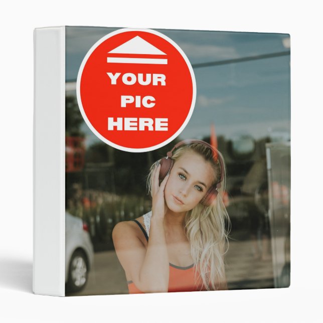 Cool! 3 Ring Binder - Personalized (Front/Spine)