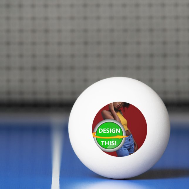 COOL! 3 Star Ping Pong Ball - White - Custom (Net)