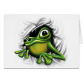 Cool 3d frog (Front Horizontal)