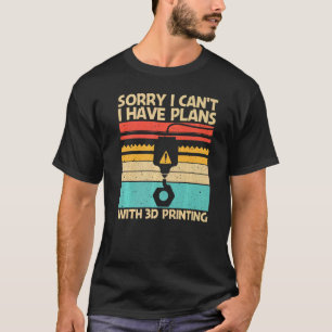 Cool 3D Print For Men Women 3D Printer  Printing   T-Shirt