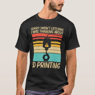 Cool 3D Print For Men Women 3D Printer  Printing T-Shirt