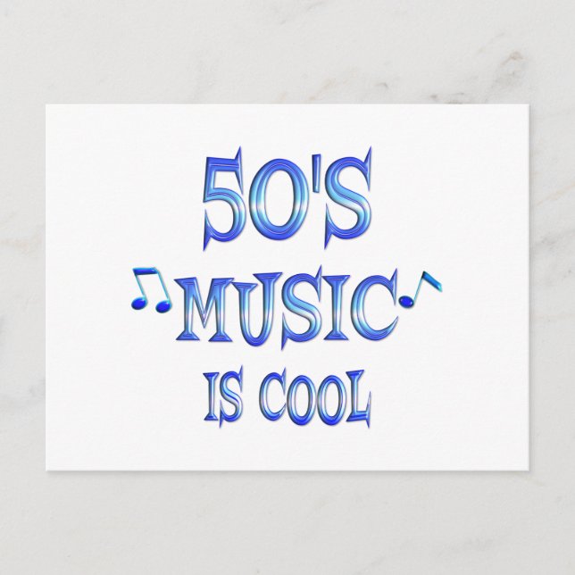 Cool 50s postcard (Front)