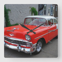 Cool 56 Chevy Options Wall Clock