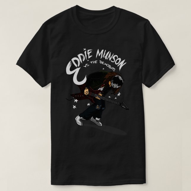 Cool 80s Scifi Tv Show Parody Tribute To A Hero T-Shirt (Design Front)