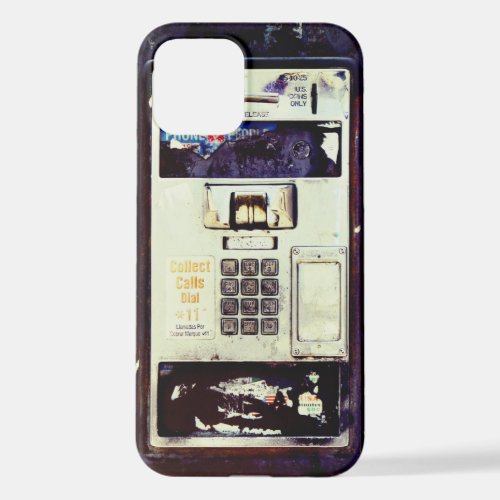 COOL Abandoned Payphone  iPhone 12 Case