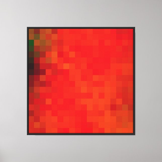 Cool Abstract Design Canvas Print (Front)