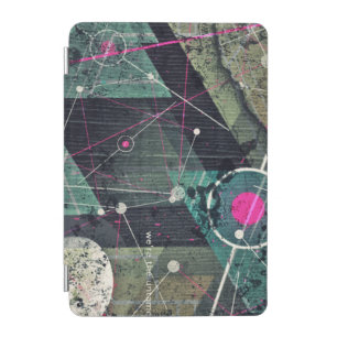 Cool Abstract Digital Graffiti Art Geometic iPad Mini Cover