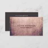 Cool Abstract Edgy Artist Business Card (Front/Back)