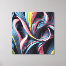 Cool Abstract Flow Art Pattern 3D mode