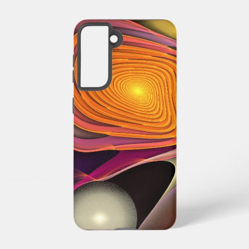 Cool abstract fractal swirling Phone case