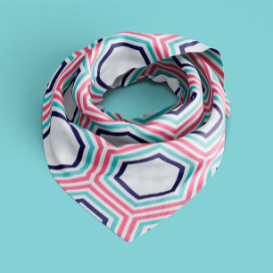 Cool Abstract Honeycomb Pattern Bandana