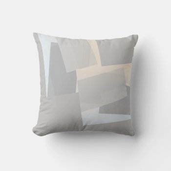 Cool Abstract Pastel Geometric Design Modern Throw Pillow by annpowellart at Zazzle