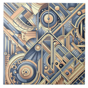 Cool abstract pattern lovers ceramic tile